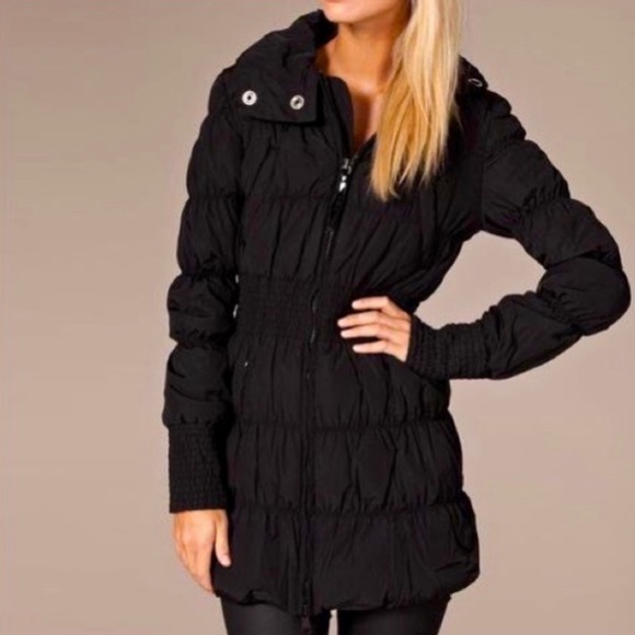 Miss Sixty Jackets & Blazers - Women’s Black Miss Sixty Brand KILLAH Ashby Puffer Coat Sz S